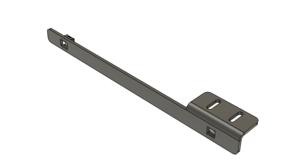 Side Mount Number Plate Bracket